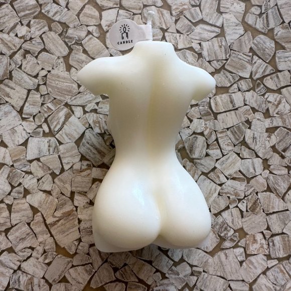Handmade soy nude women's torso candle NEW - Picture 5 of 5